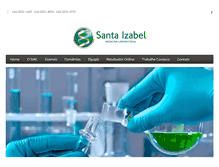 Tablet Screenshot of laboratoriosiac.com.br